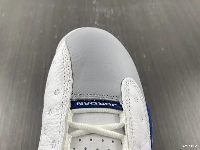 1st Kicks Shoes French 414571-164 Jordan 13 Blue Air 0614